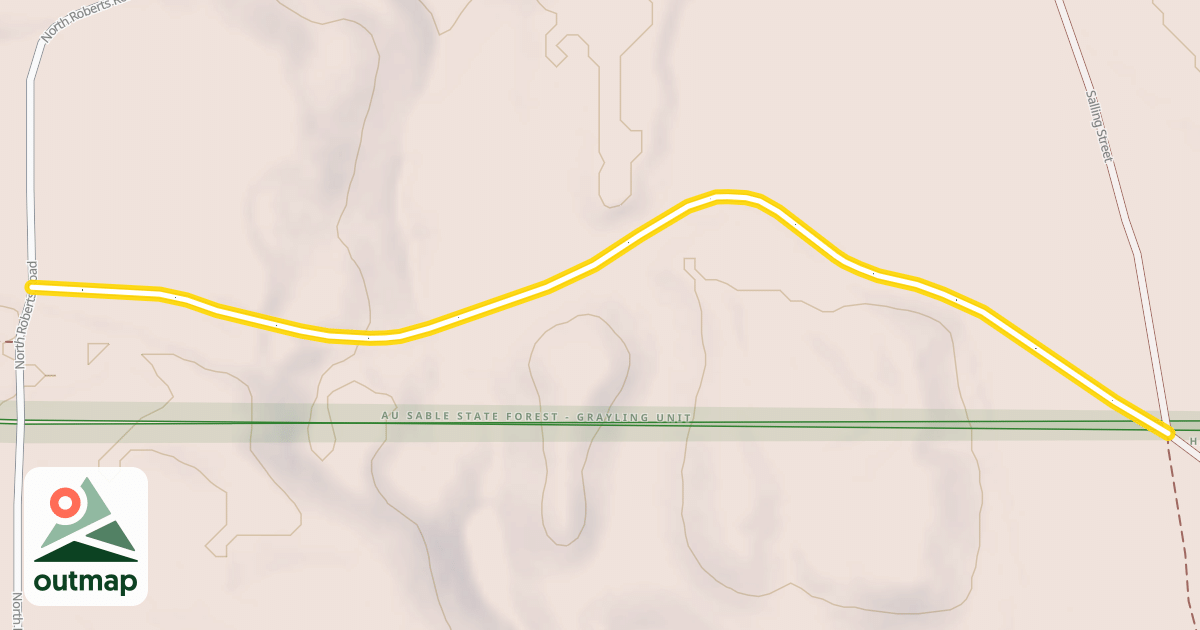 Map of West Townline Road