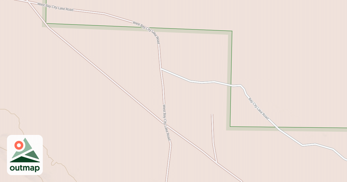 Map of Bay City Lake Trail