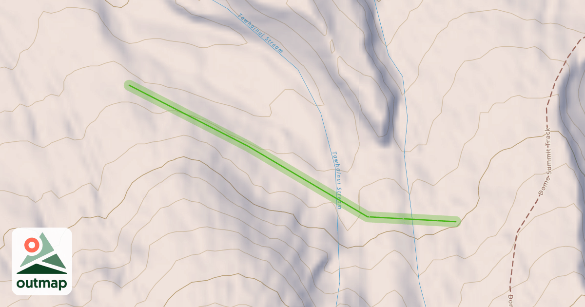 Map of Delta Trail West
