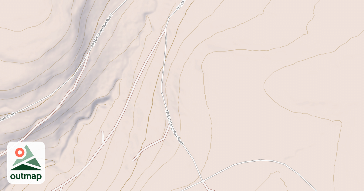 Map of CAMP RUN