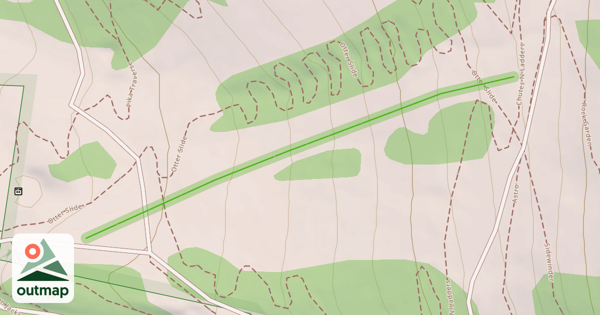 Map of Palmer's Raceway