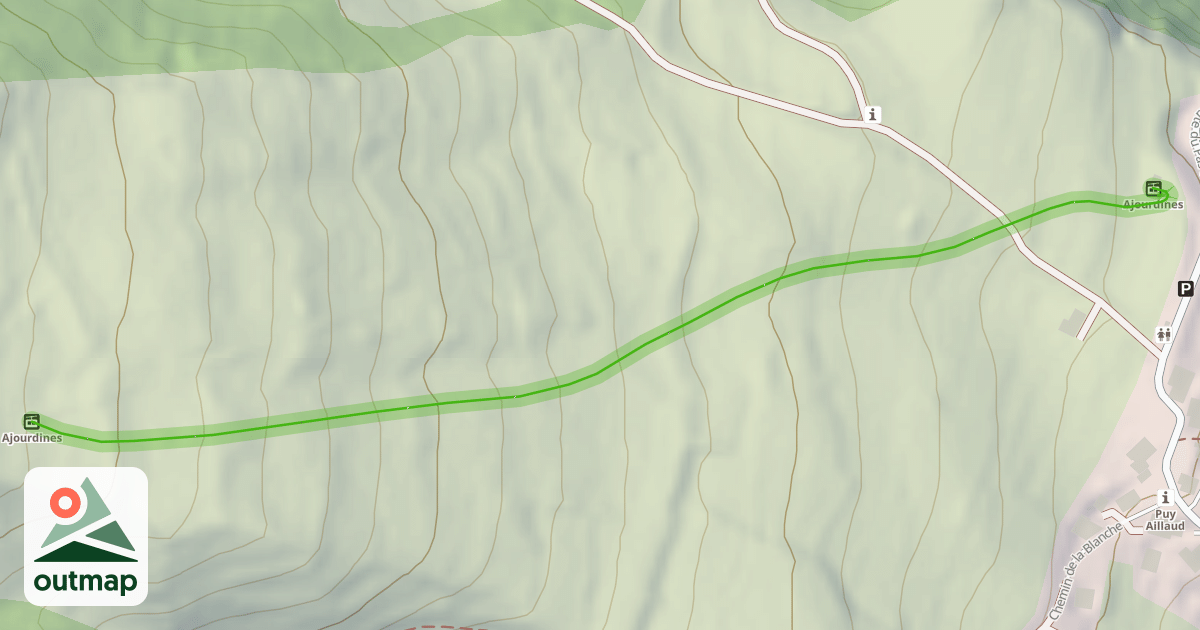 Map of Les Gentianes
