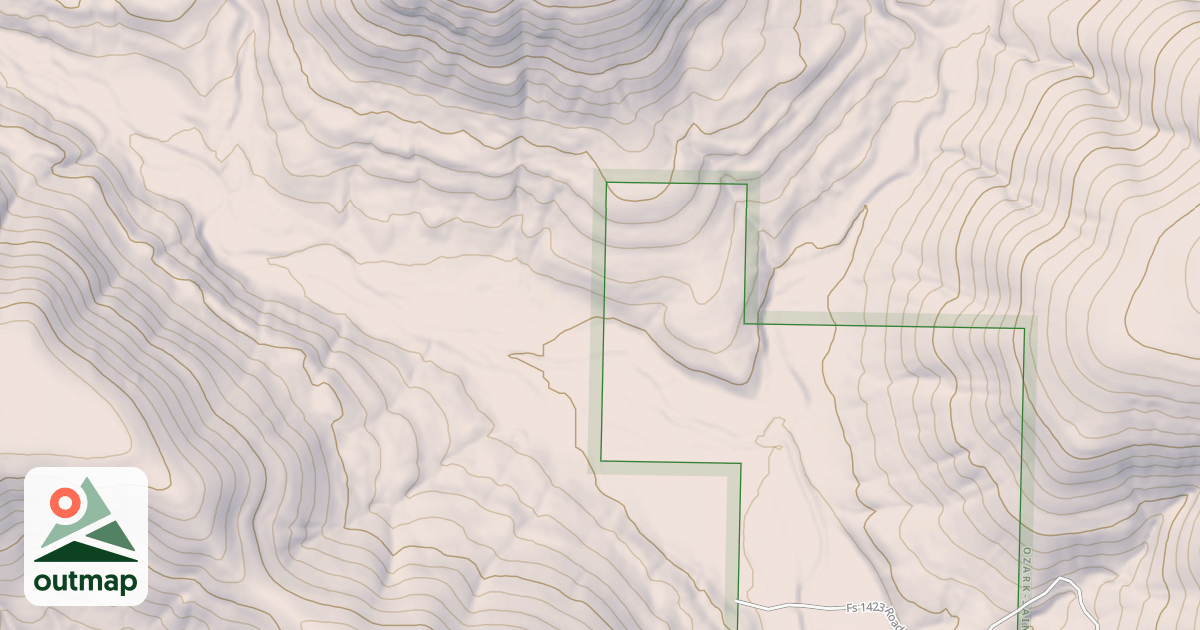 Map of USFS National Forest System Roads {103294CE-9952-45AC-B1A5-CB486F981144}