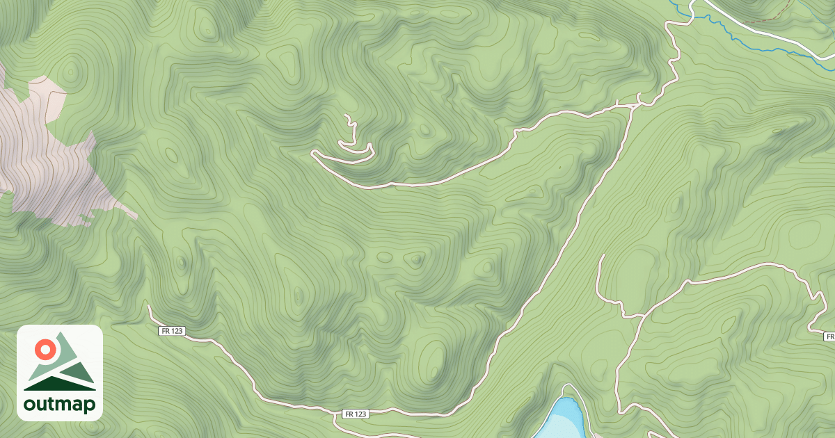 Map of BEAVER CREEK