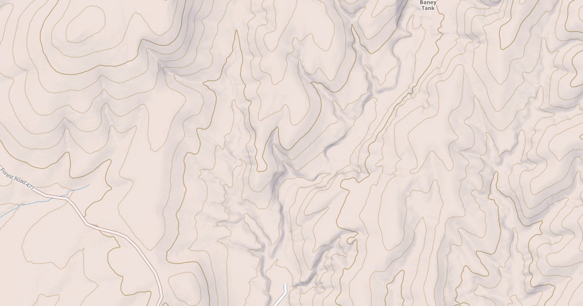 Map preview of USFS National Forest System Roads {D48D666D-5297-4216-AEA5-DC3BF1EADC3A}