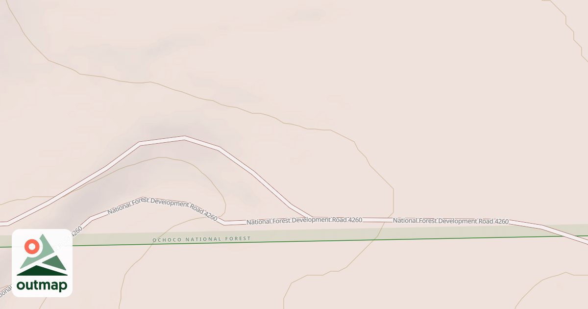 Map of USFS Motor Vehicle Use Map Roads {73EF698D-037F-4017-B071-37C14CBEBC5E}