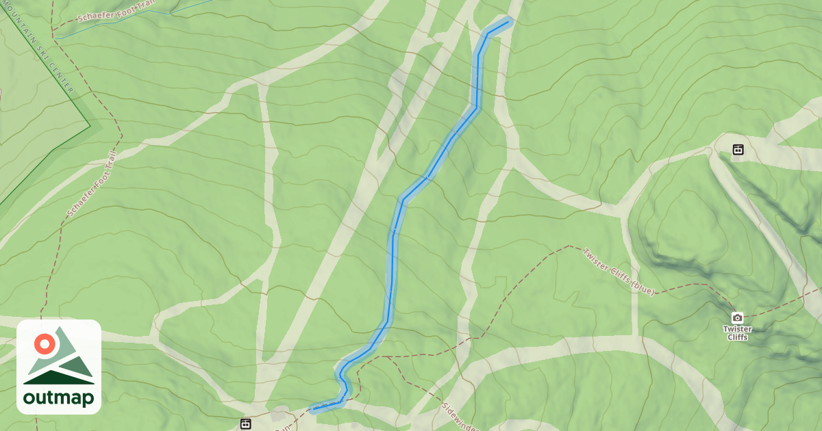 Map of Sleeping Bear