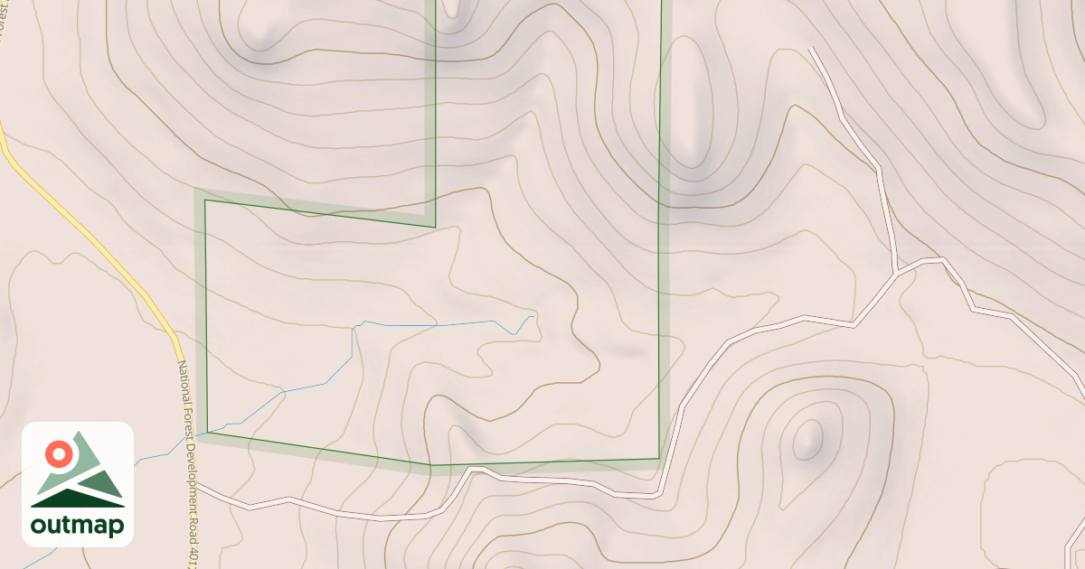 Map of CASTLE ROCK