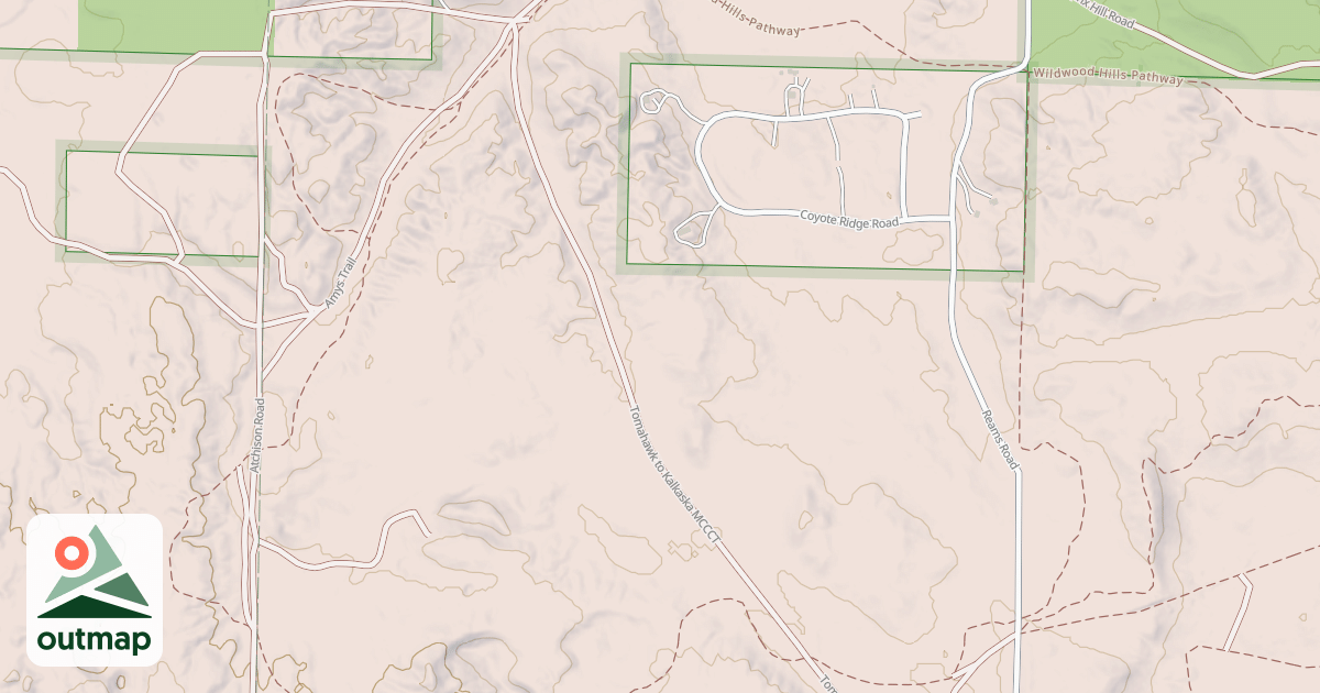 Map of Tomahawk To Kalkaska Mccct