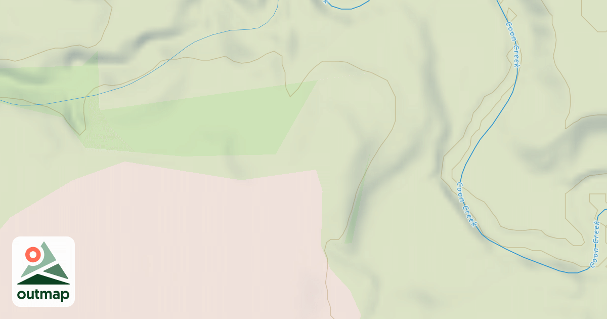 Map of Shady Oaks Native Prairie Adventure Trails