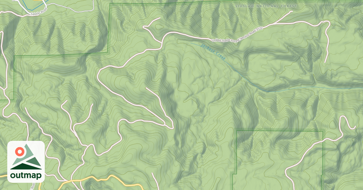 Map of NORTH HILLTOP