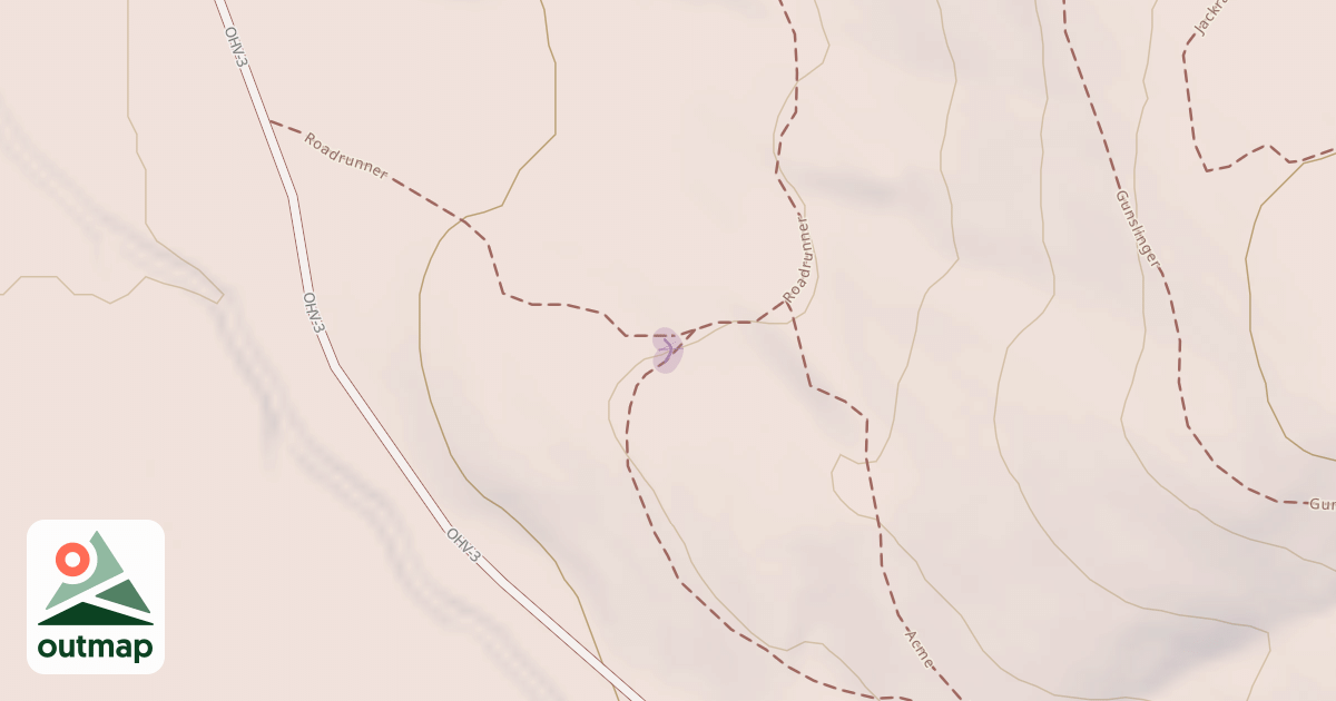 Map of Wile E. Coyote