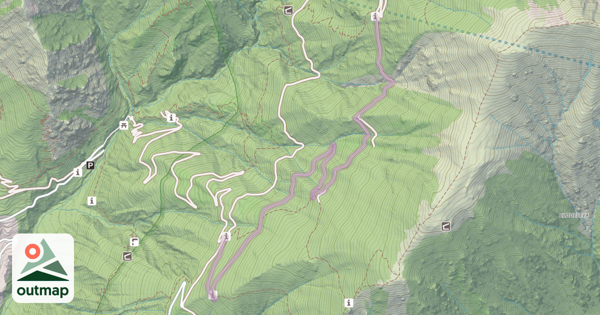 Map of Piste de Ferisson