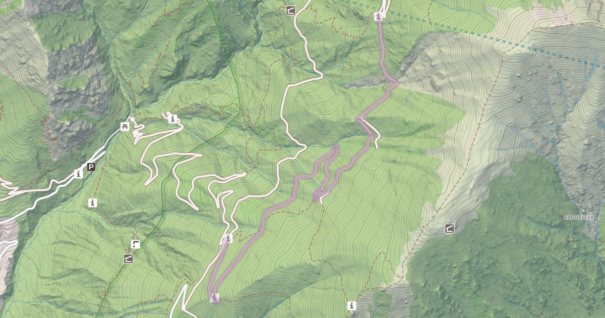 Map preview of Piste de Ferisson