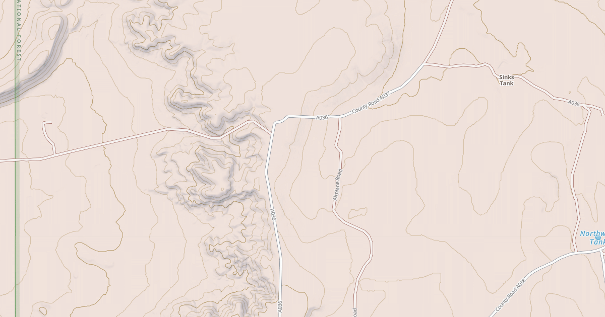 Map preview of USFS Motor Vehicle Use Map Roads {21EB0AEB-681F-4E31-9442-2B2C58B66818}
