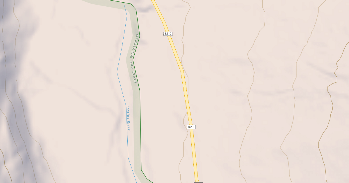 Map preview of USFS National Forest System Roads {28DA1103-D792-4E87-A14B-D737A38E289E}