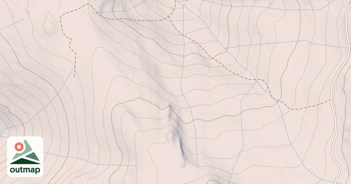 Map of Dark Ohv Loop