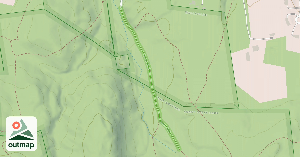 Map of Access Trail