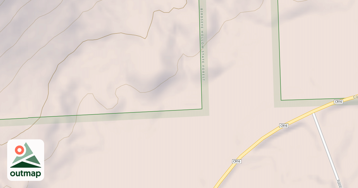Map of Kris' Trail