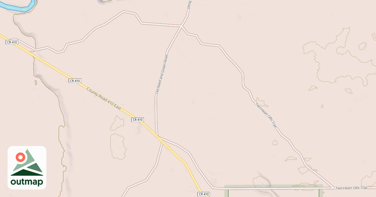 Map of Two-heart Trail