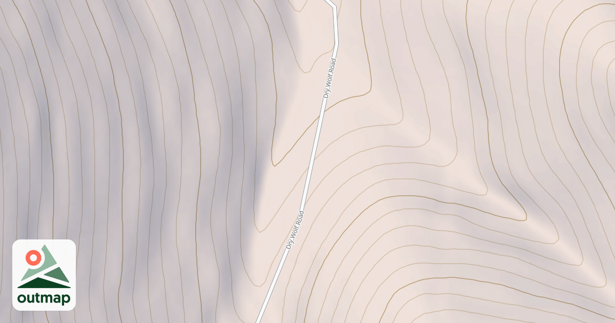 Map of Lyon Falls