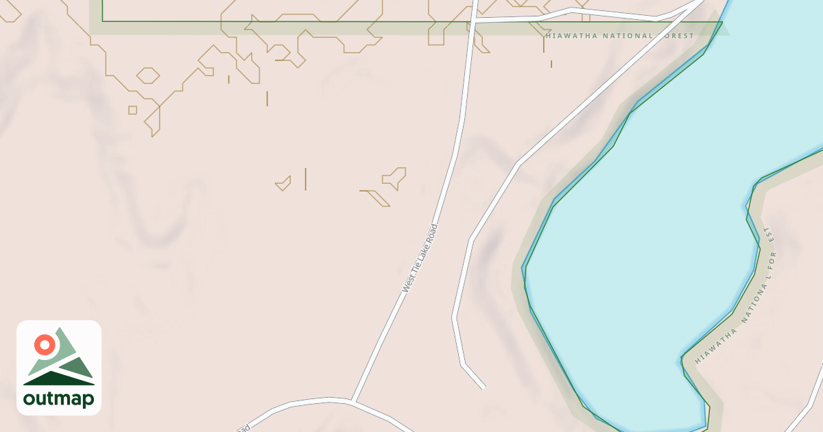 Map of LONG LAKE SPUR A