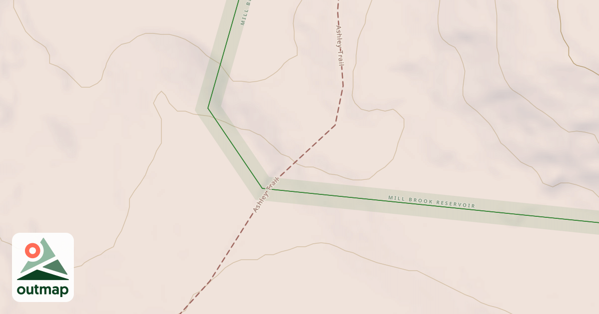 Map of Ashley Trail