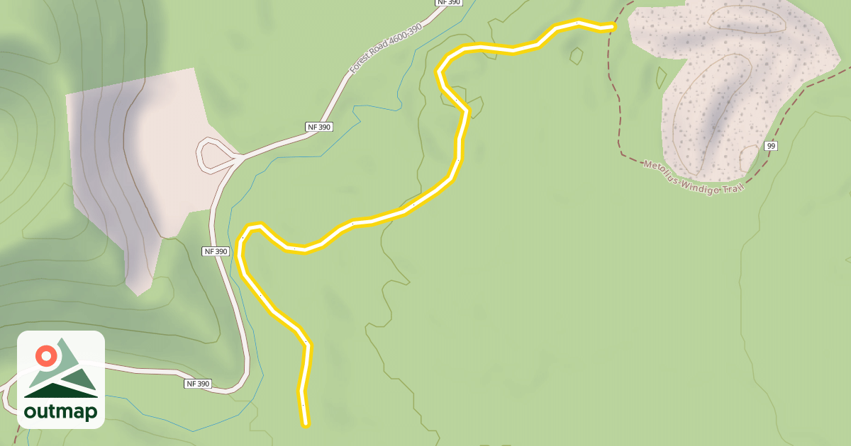 Map of Rich's Range