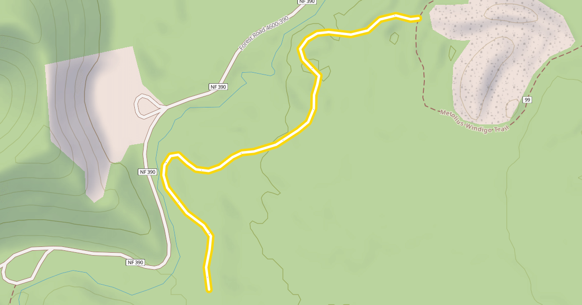 Map preview of Rich's Range