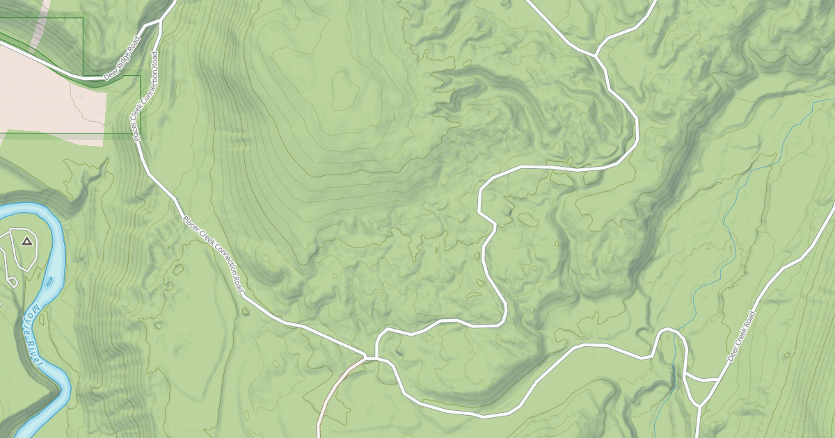 Map preview of PLACER CREEK CONNECTION