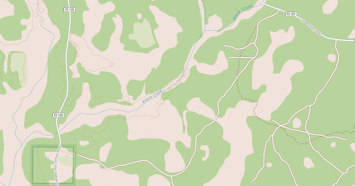 Map preview of USFS Motor Vehicle Use Map Roads {D3A266CE-47BC-46F6-9981-59F1DFC5D2B2}