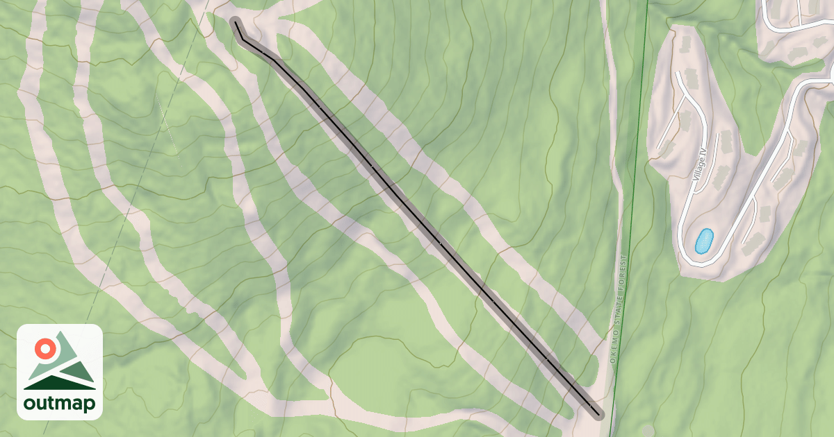 Map of Lower Wild Thing