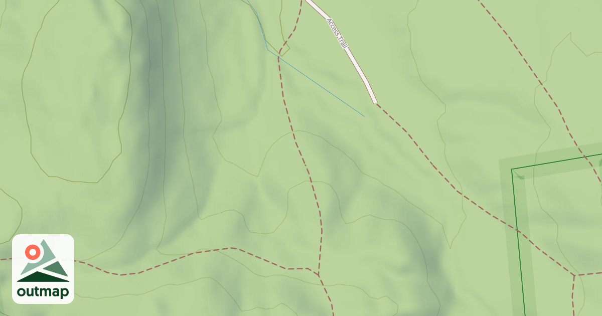 Map of Red Trail