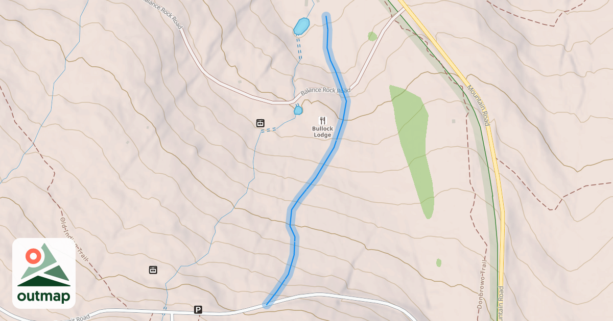 Map of Lower 10th Mountain