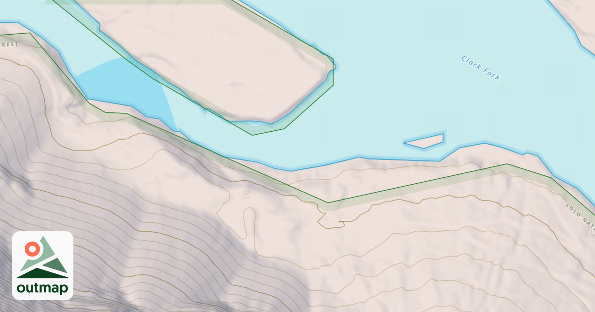 Map of OUTCAST (AKA LOST LAKE)