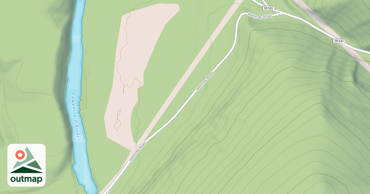 Map of SWIMMING HOLE