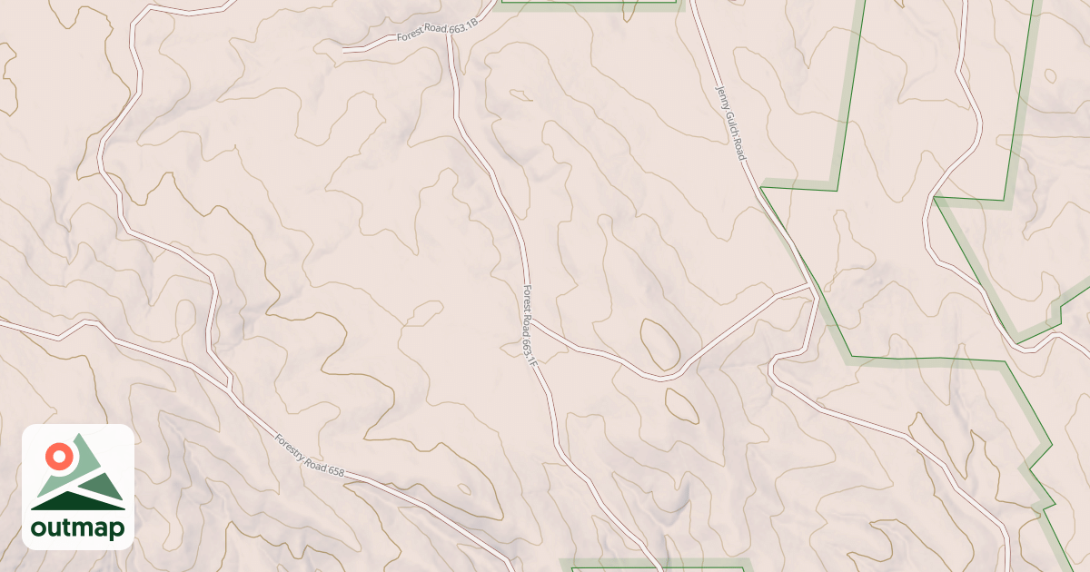 Map of EXPERIMENTAL #4 BR 1F