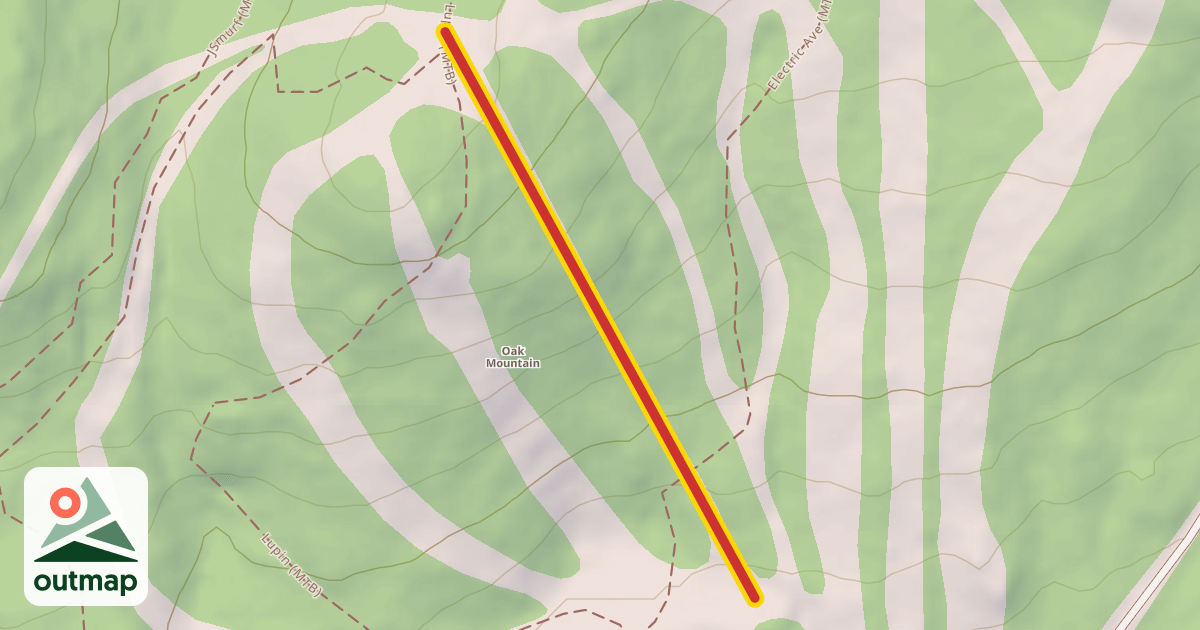Map of Village T-Bar