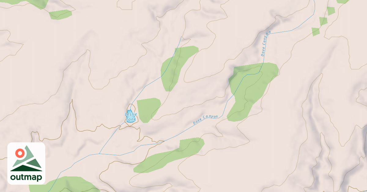 Map of LESLIE TANK