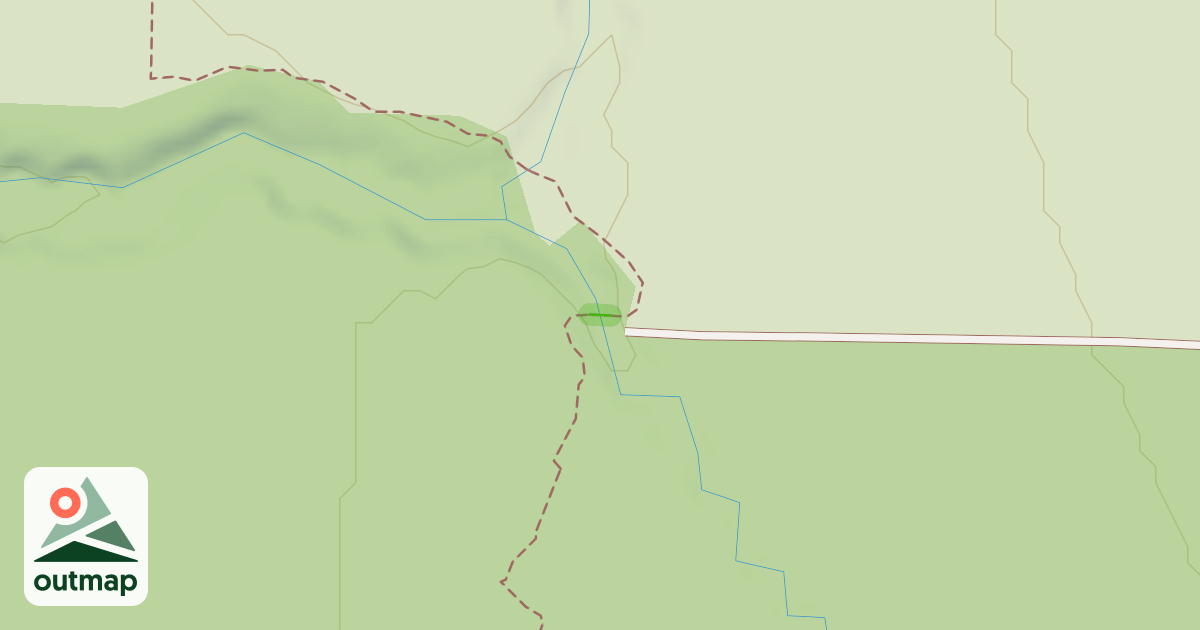 Map of Fred J. Cusimano Westside Overland Trail