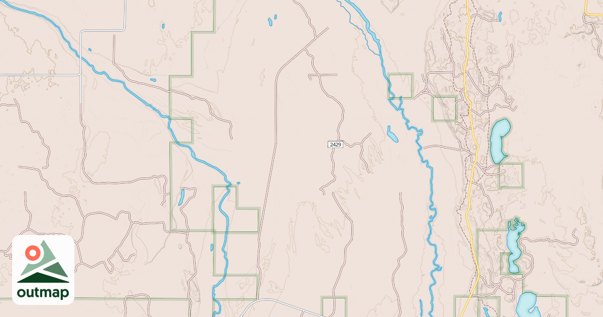 Map of BUCKEYE GRADE NORTH