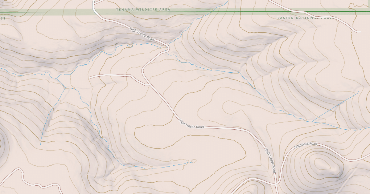 Map preview of HIGH TRESTLE TIE
