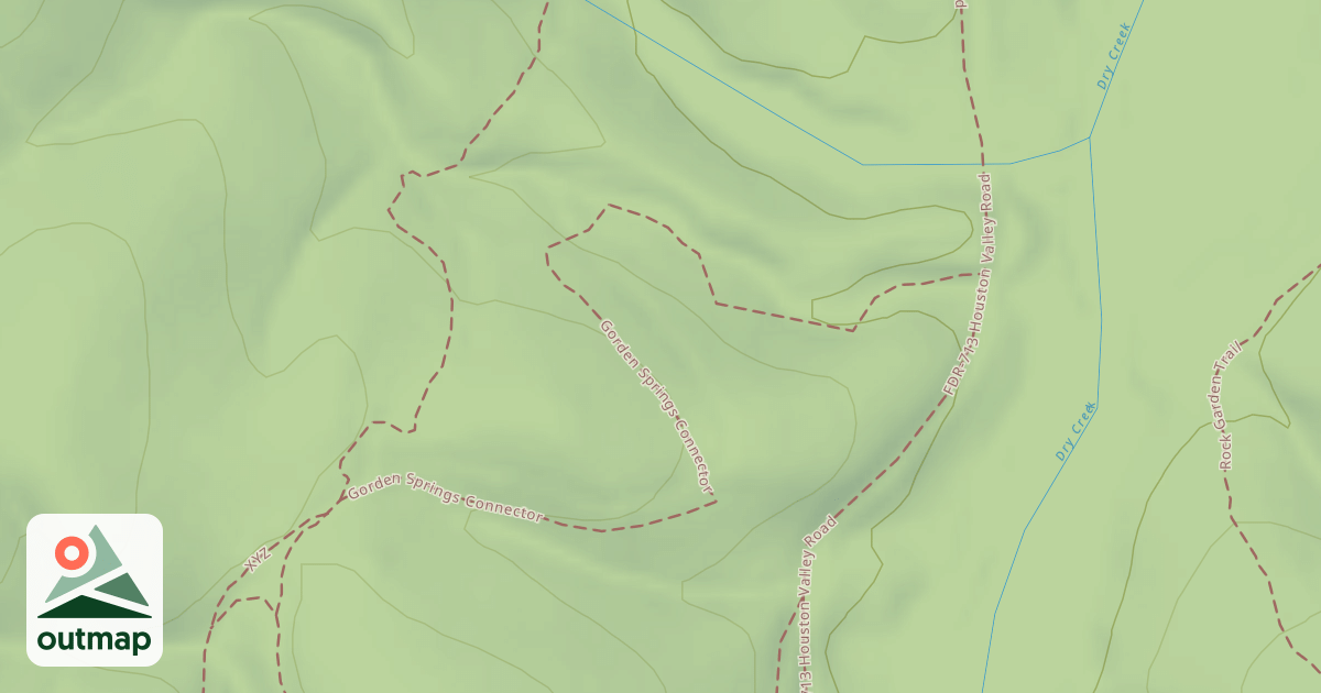 Map of Gordon Springs Connector