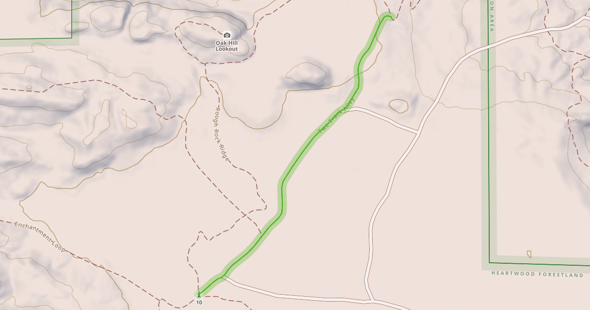 Map preview of Two Track Alley
