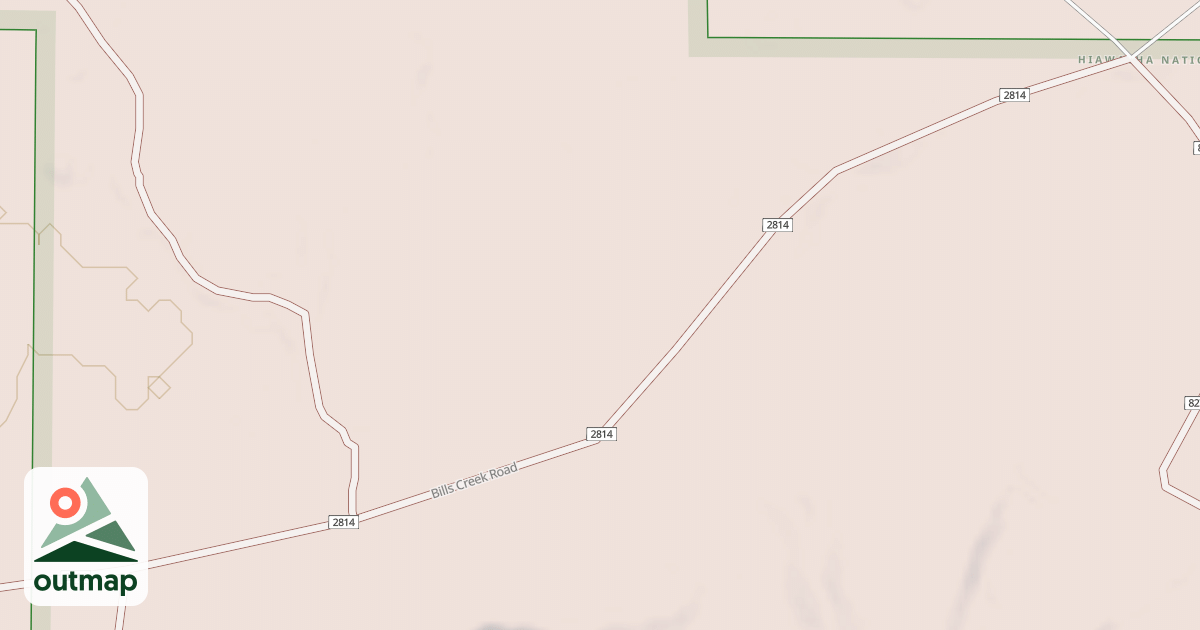 Map of BILLS CREEK