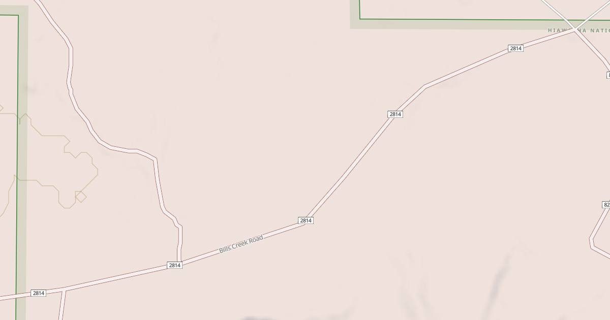 Map preview of BILLS CREEK