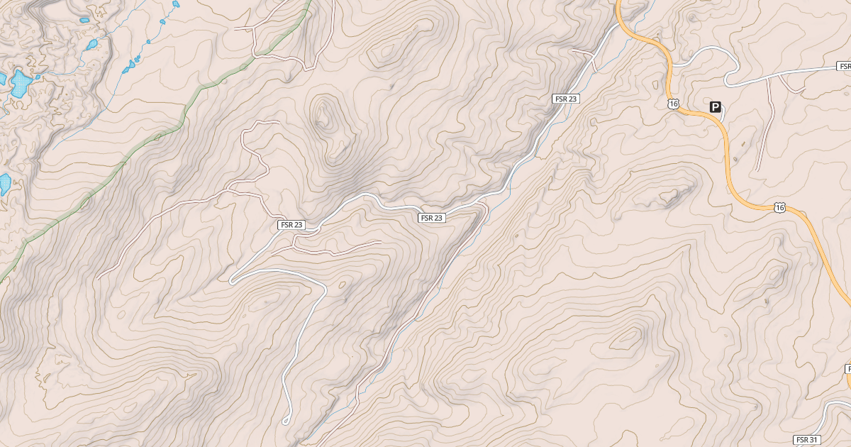 Map preview of SOURDOUGH CREEK