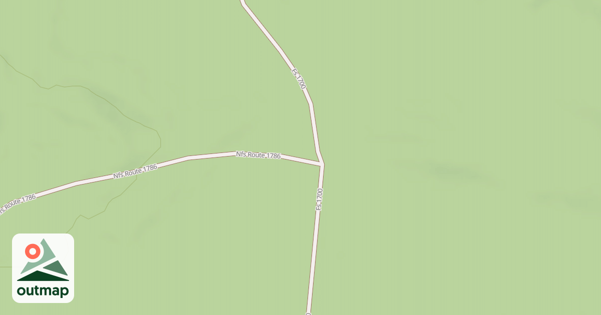 Map of BLACK BEAR CANYON