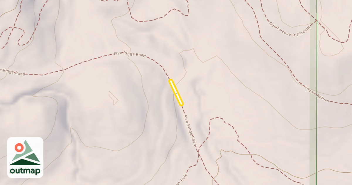 Map of Five Rings Road