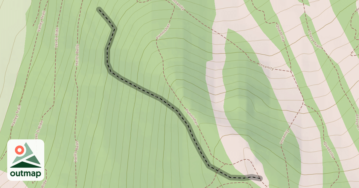 Map of Cliff Glades